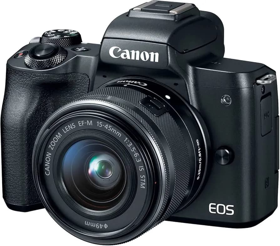 Canon Ink Cart Eos M50 Mirrorless Vlogging Camera With Ef-m 15-45mm Lens