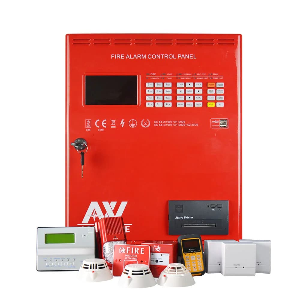 Asenware Addressable Fire Alarm Control Panel Aw-fp200 Mutil-8 5