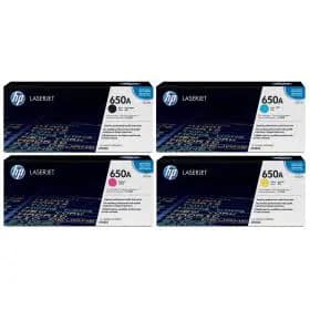 Compatible HP 650A Toner Cartridges CE270 CE271A CE272A CE273A 3