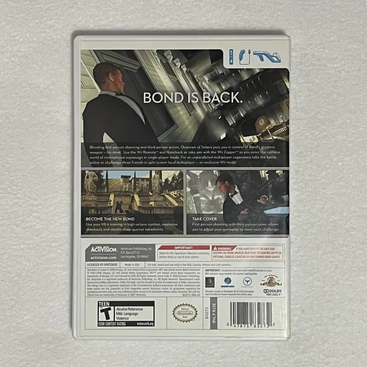 007: Quantum of Solace – Nintendo Wii 3