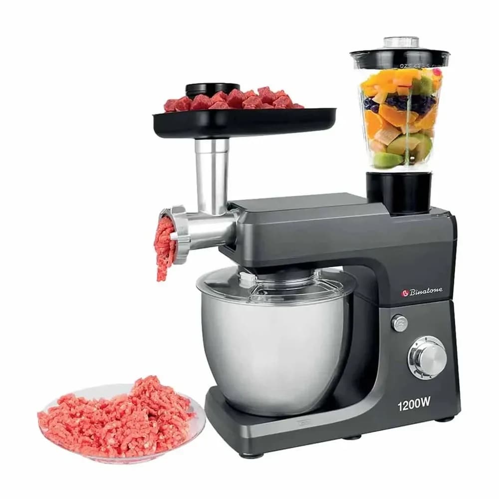 Binatone Kitchen Machine And Yam Pounder - Km-1300 - 1200W 3 In 1 2