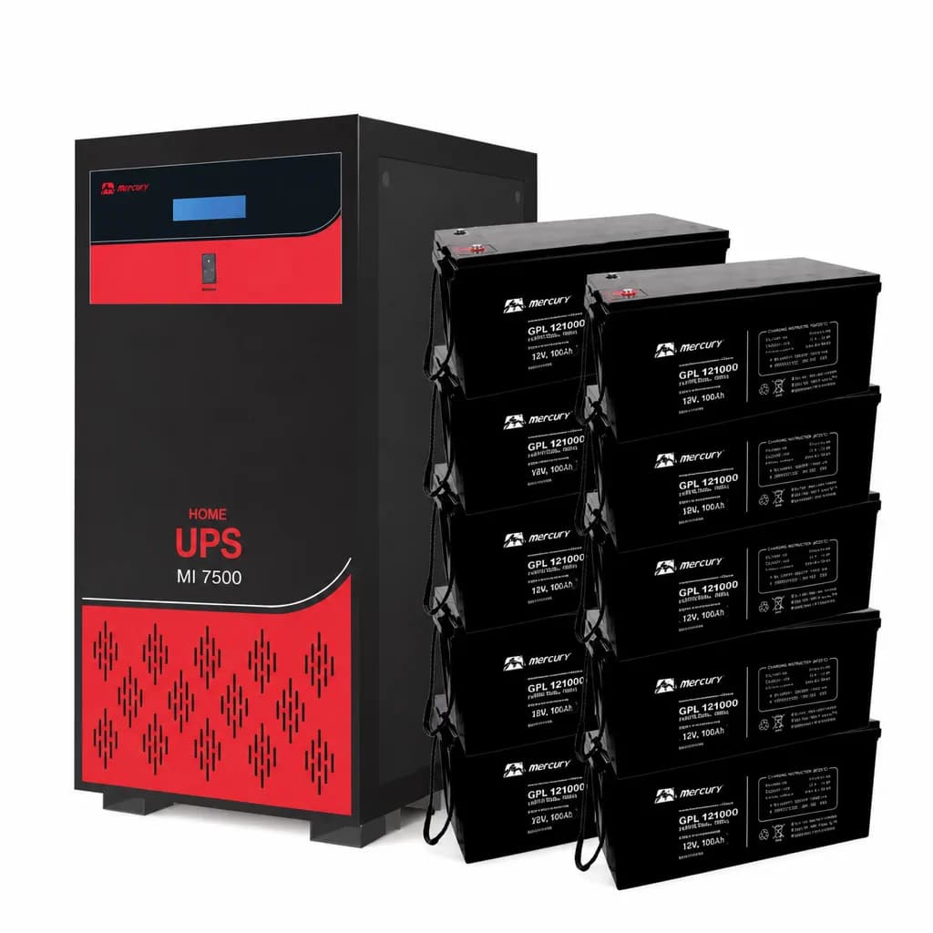Mercury 7.5KVA MH 7500VA 120VDC 6000W Pure Sine Wave