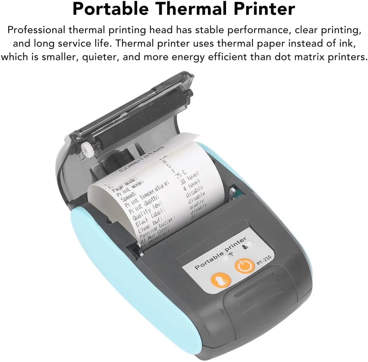 Bluetooth Mobile Pos  Thermal Printer 58mm 7