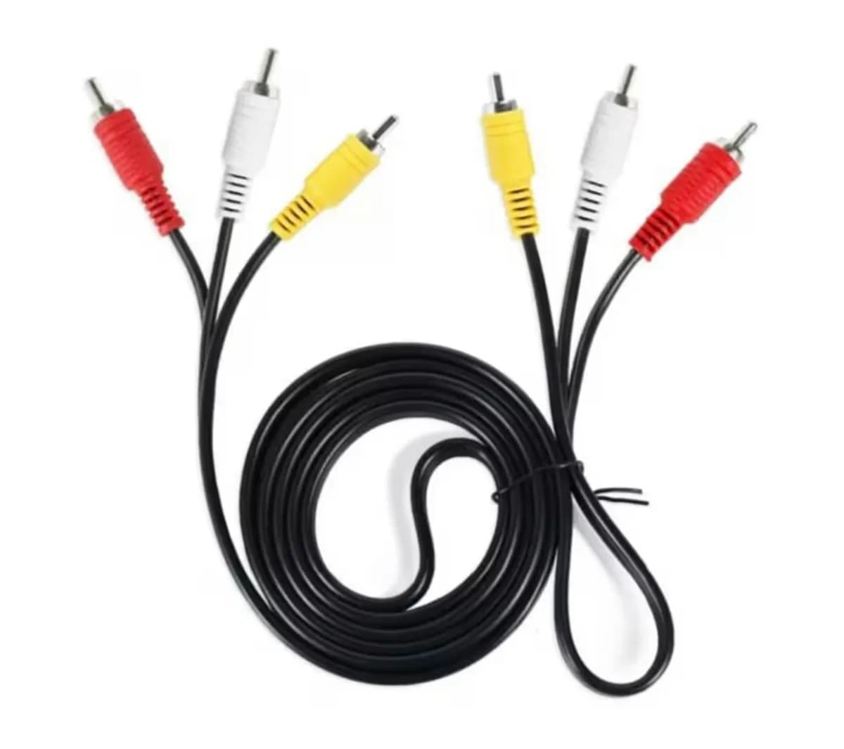 10m 3 RCA Male To Male Composite AV Cable 4