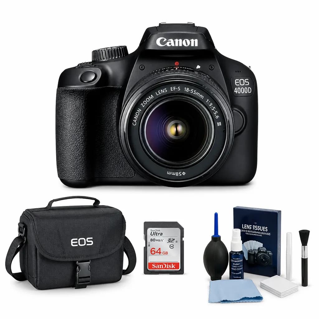 Canon Camera Eos 4000d Kit