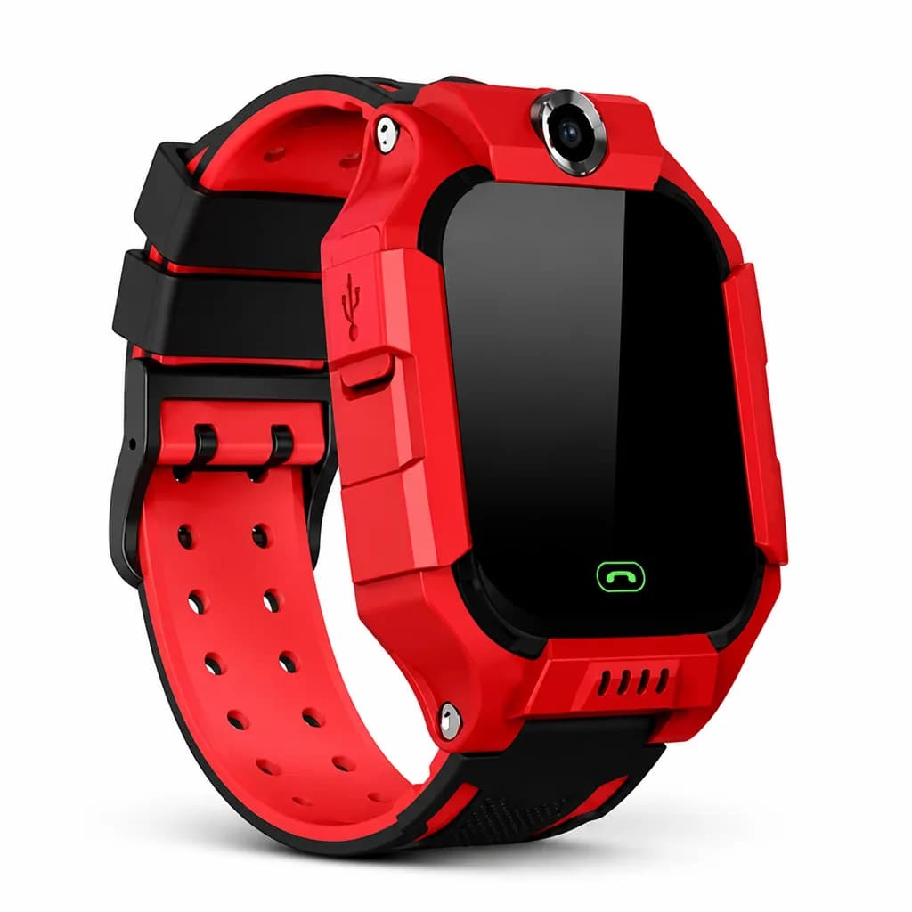 Model Z6 GPS Smartwatch For Children - Red & Black
