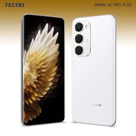 Tecno Spark 40 pro plus 4GB Ram 128GB Rom 6.78" Android 15, 5200mAh 4