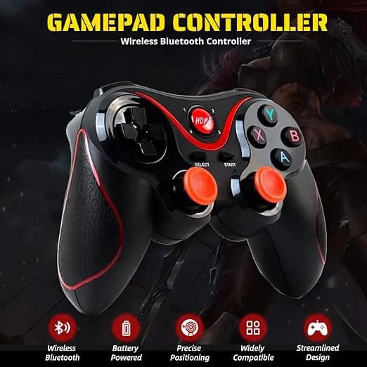 X3 Bluetooth Wireless Gamepad/Controller 4