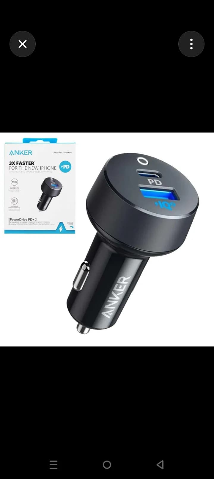Anker PowerDrive PD+ 2 35W Dual-Port Car Charger 4