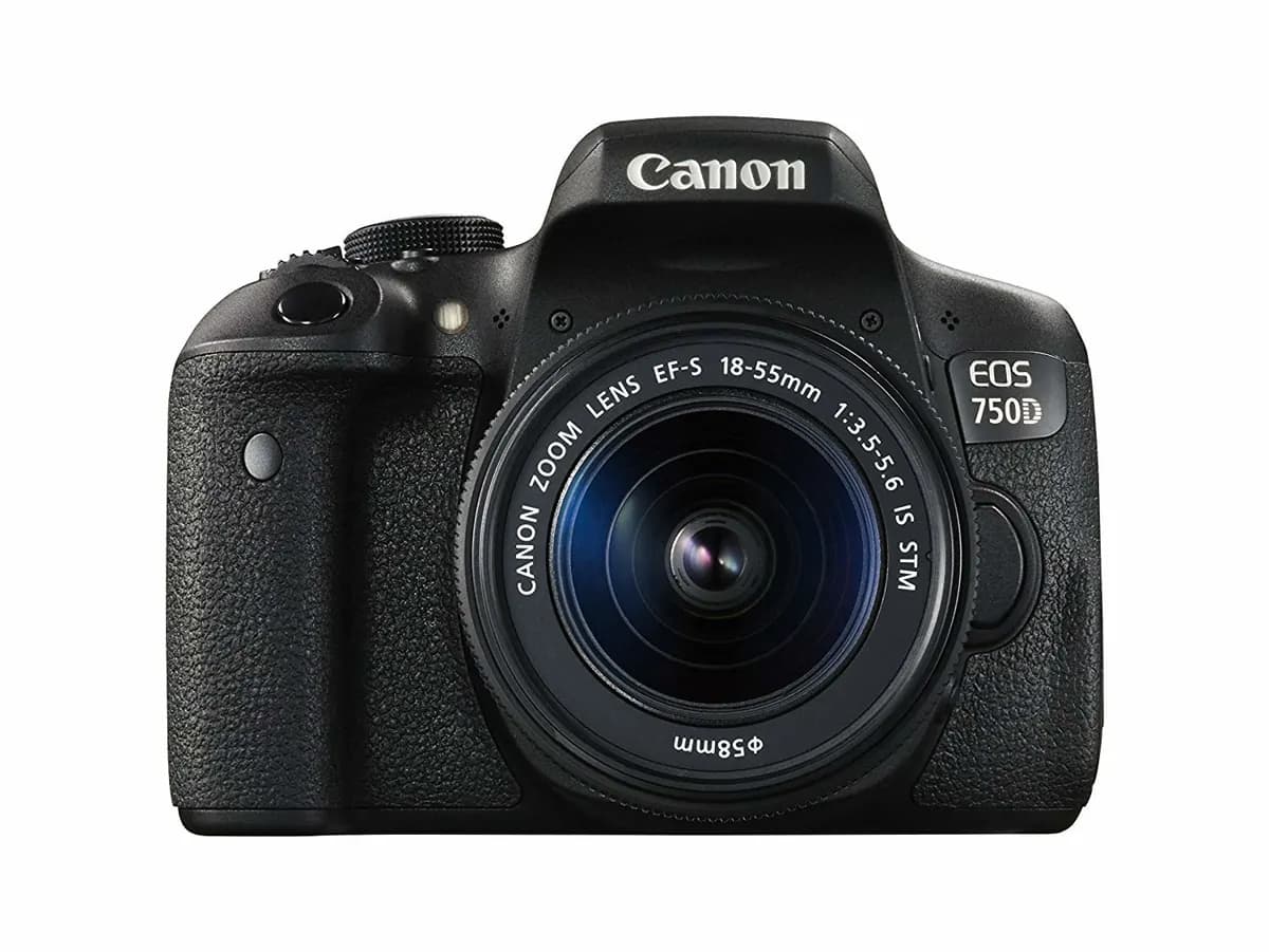 Canon EOS 750D Digital SLR Camera 18-55mm Lens 4
