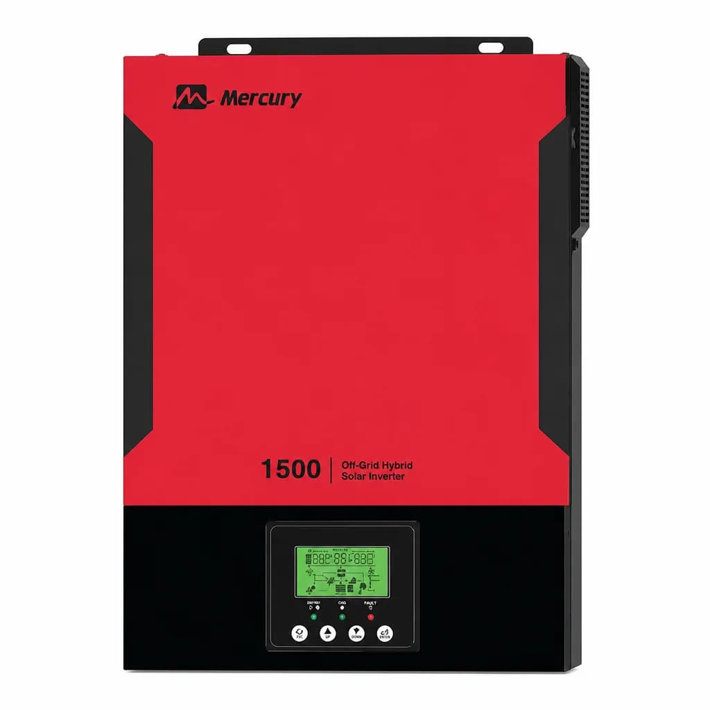 Mercury 1.5KVA 12V Hybrid Solar Inverter