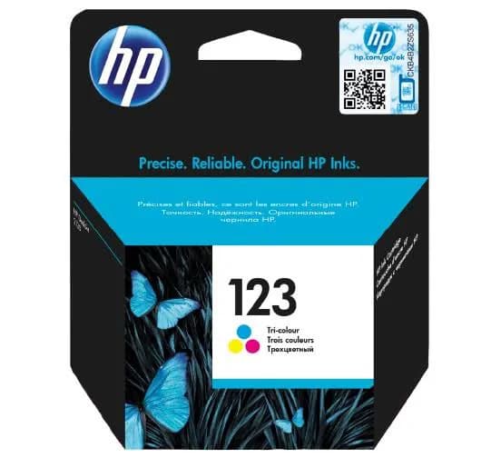 HP 123 Ink Cartridges Black and Colour 5