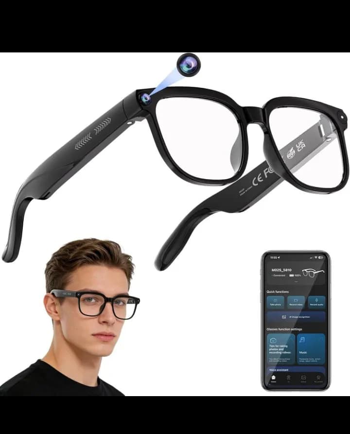 AI Smart Eyeglass – Black 3