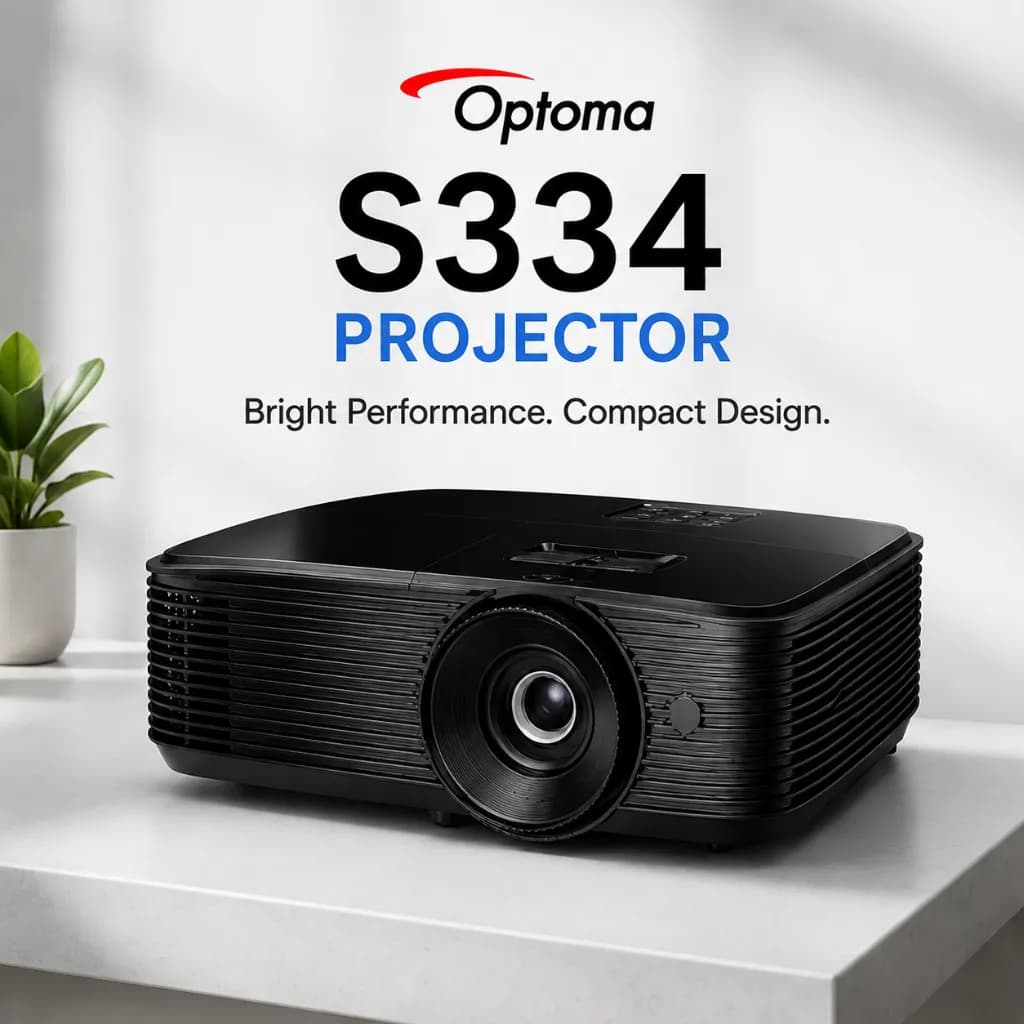 Optoma S334 3800 Lumens DLP Projector