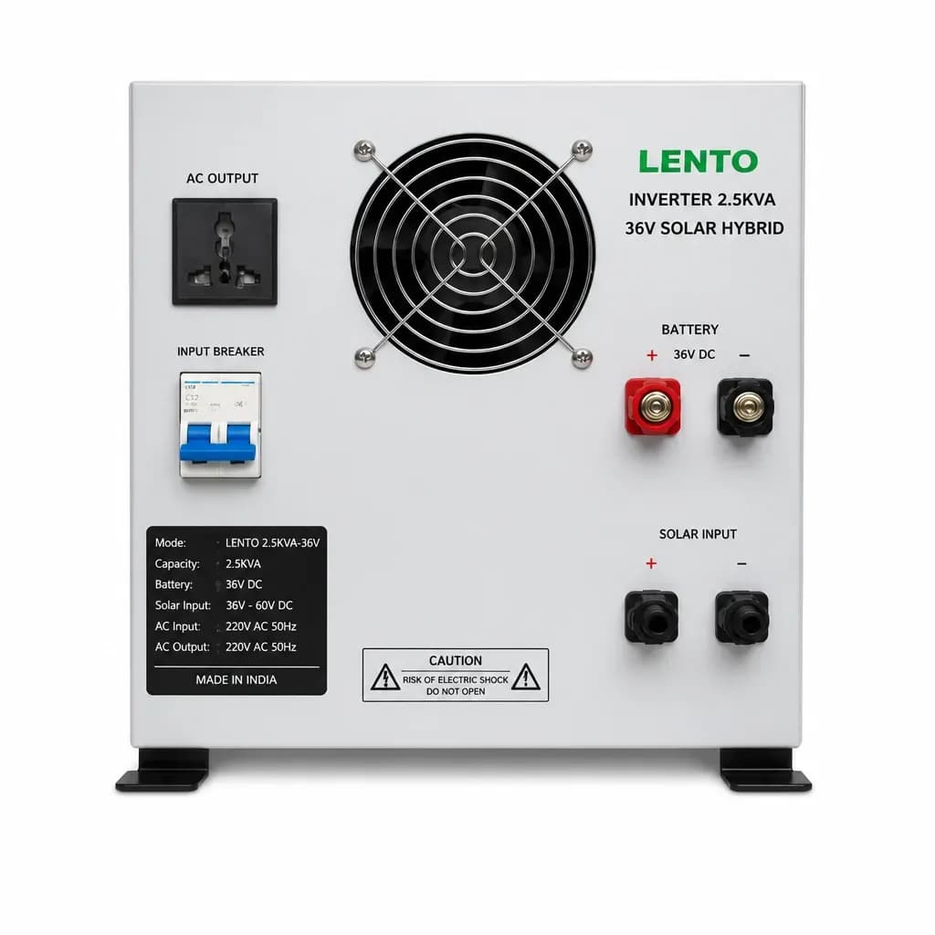 Lento 3.5KVA/48V Pure Sine Wave Static UPS Inverter 4