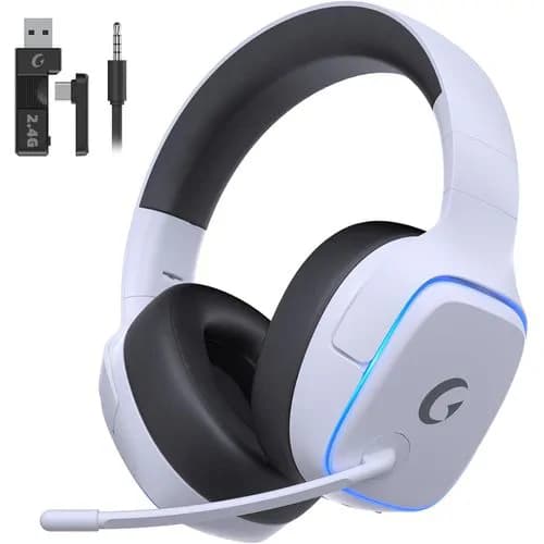 Captain 780 2.4ghz Wireless Gaming Headsets For Ps5/ Ps4 Pc Switch With Noise Canceling Mic