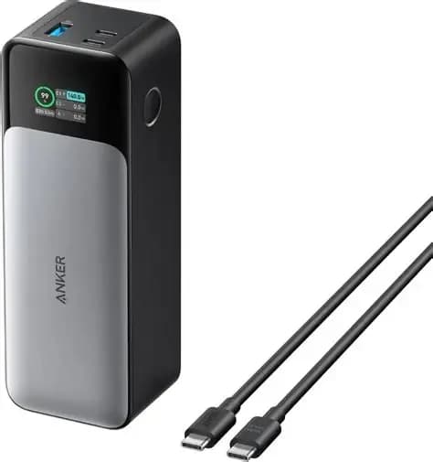 Anker 737 Ganprime 24000 Power Bank Pd 140w - Black 3