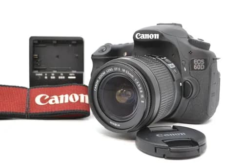Canon Ink Cart Eos 60d Dslr Camera With 18-135mm Lens