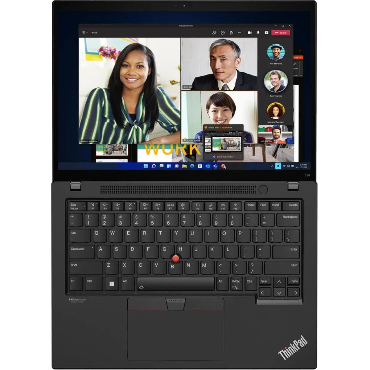Lenovo Thinkpad T14s Ai Pc Intel Utra 7 165u 14.0 Fhd Touchscreen Win 11 Pro 2