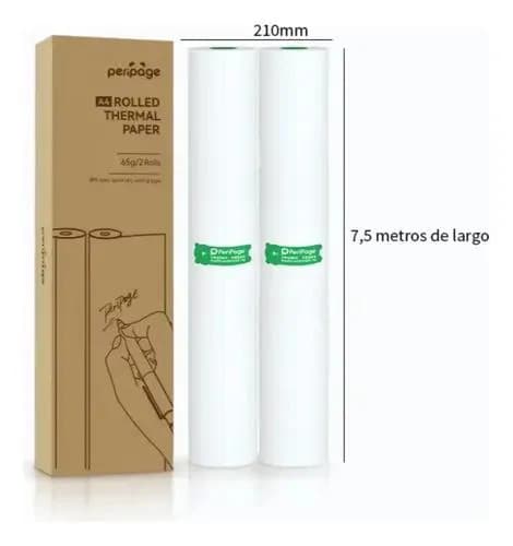 Peripage A4 Thermal Roll Paper for Mini Inkless Printers 3