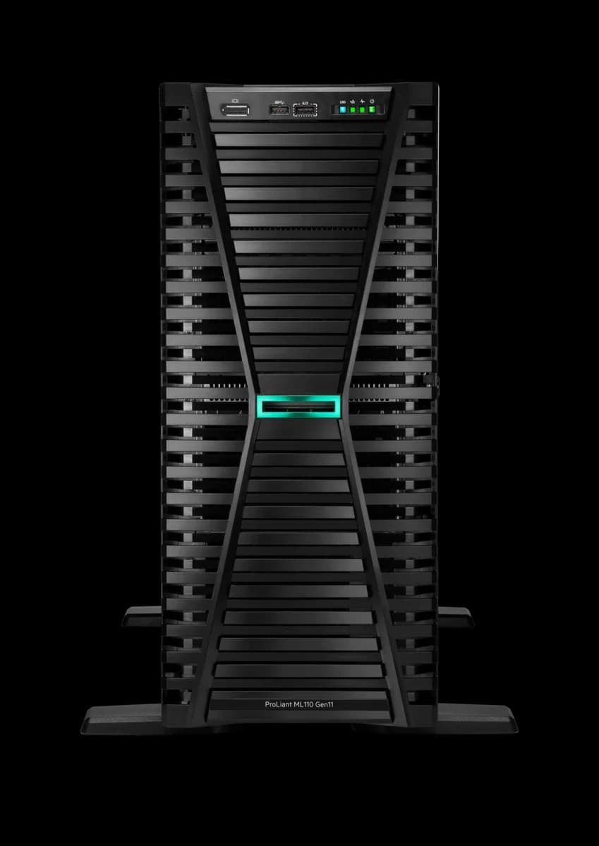 HPE ProLiant ML110 Gen11 3408U 1.8GHz 8-core 1P 32GB-R VROC 8SFF 1000W RPS Server