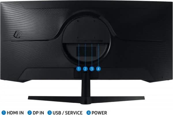 Samsung C34g55t Curved Gaming Monitor 34-Inch Uw-Qhd 3440×1440 165hz Refresh Rate 3