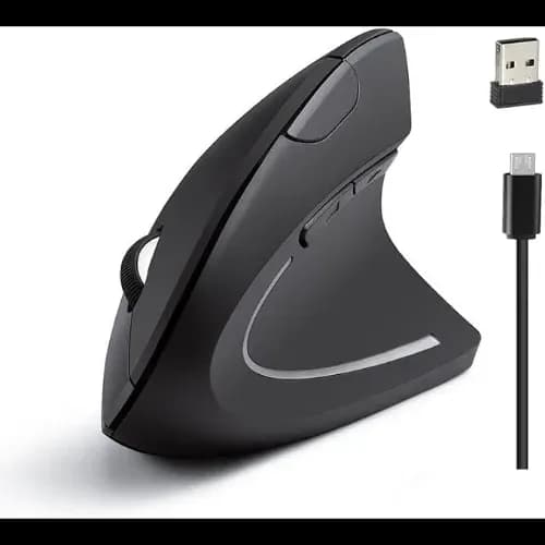 Ergonomic Rechargeable Wireless Mouse 6