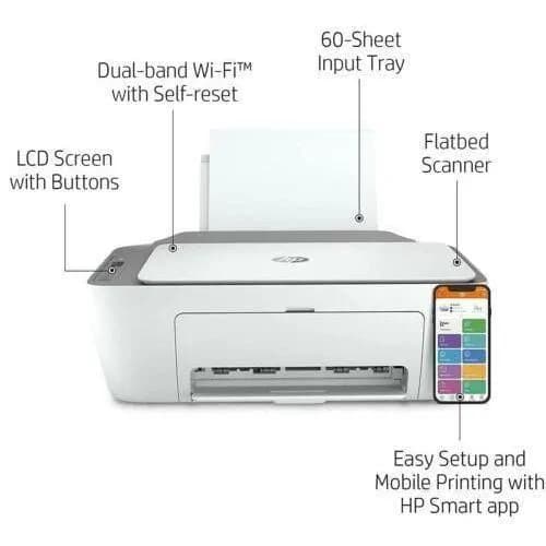 HP DeskJet 2710 All-in-One Wireless Printer Print Scan Copy 3