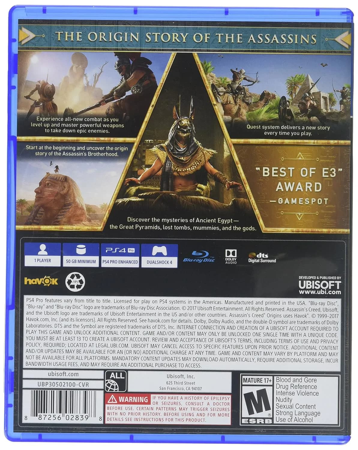 Assassin's Creed Origins – PlayStation 4 Standard 2