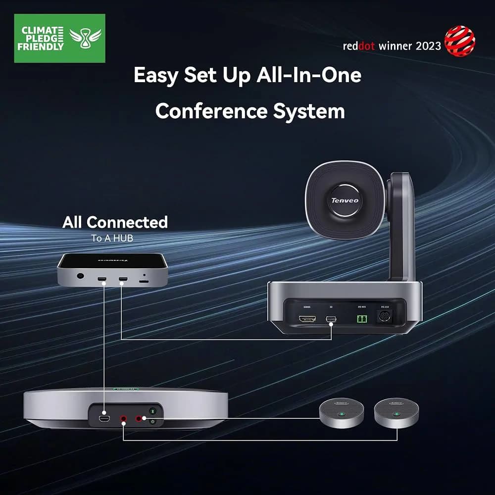 Tenveo Va612 Group Ultra Hd Ptz Camera With 12x Optical Zoom 4