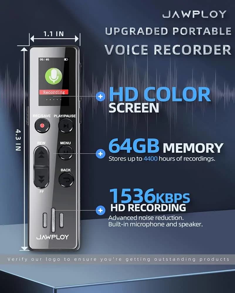 Digital Voice  Audio Recorder 4