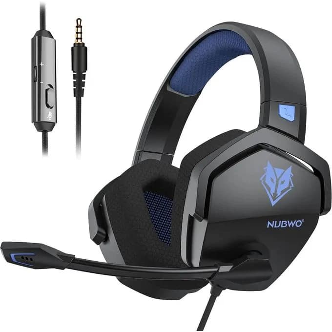 Nubwo G06 Gaming Headset - Blue & Black