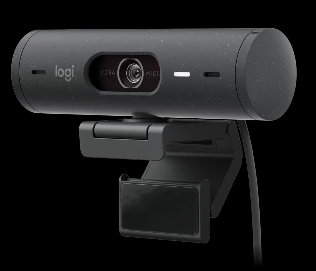 Logitech Brio 500 Full Hd Webcam - Auto Framing - Show Mode - Noise-reducing Mics