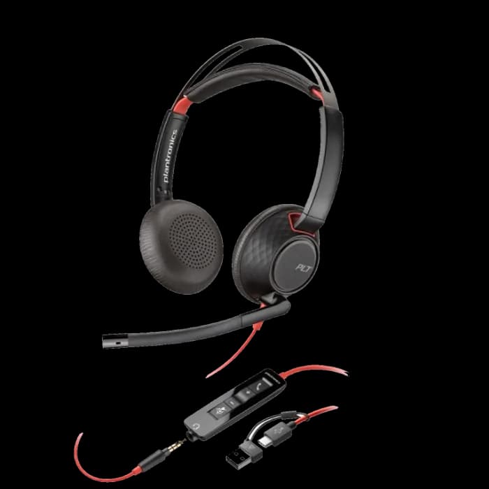 Planatronics - 5200 Black Wire Headphone Series 3