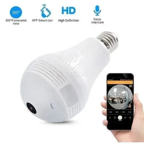Wifi Security Light Bulb Camera - Hd 960p / 1080p 2