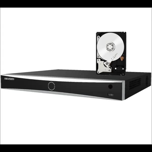 HikVision 32 Channel Non Poe Network Video Recorder Ds-7632nxi-k2 1u K Series Acusense 4k Nvr 4