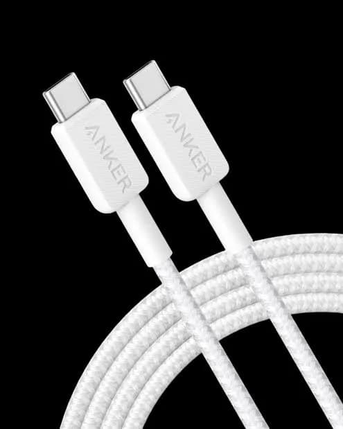 Anker 322USB-C Cable 3ft white 5