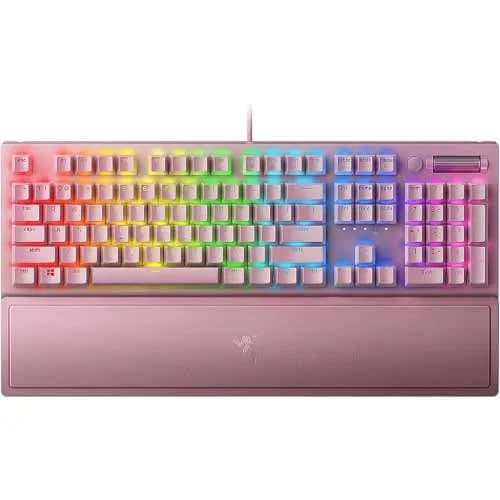 Razer Blackwidow V3 Mechanical Gaming Keyboard - Mechanical Switches - Pink