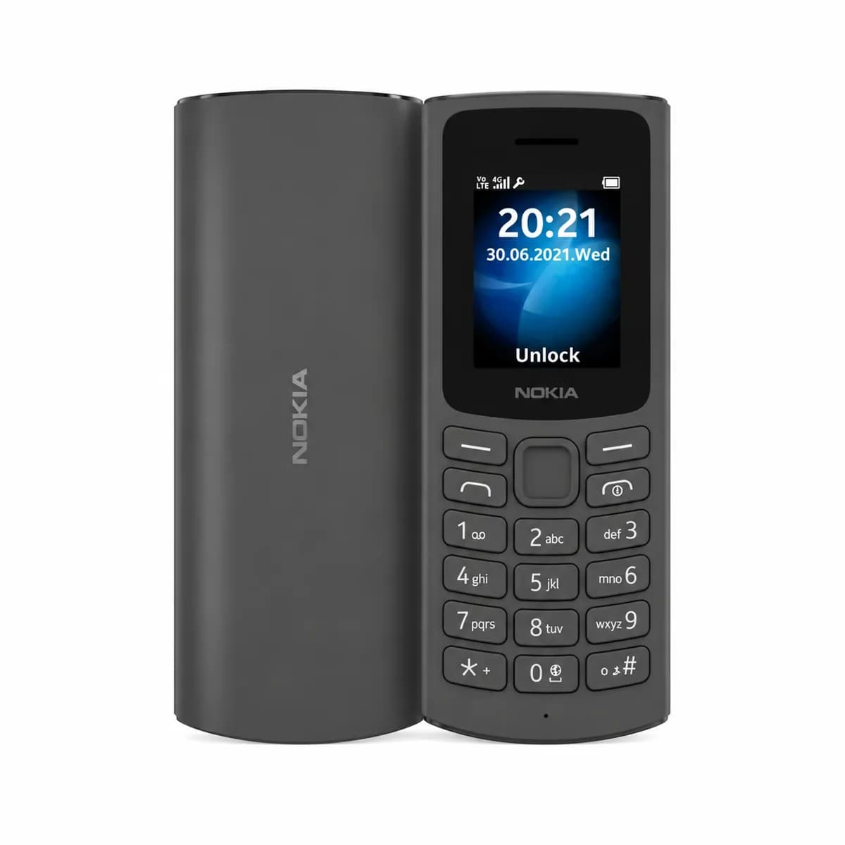 Nokia 105 (LedaW) Button Phone 1.8 Inch 1000mAh 2