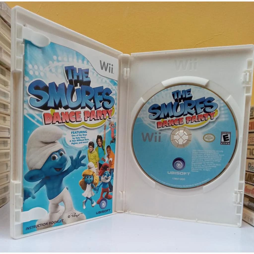 Nintendo Wii The Smurfs Dance Party 3