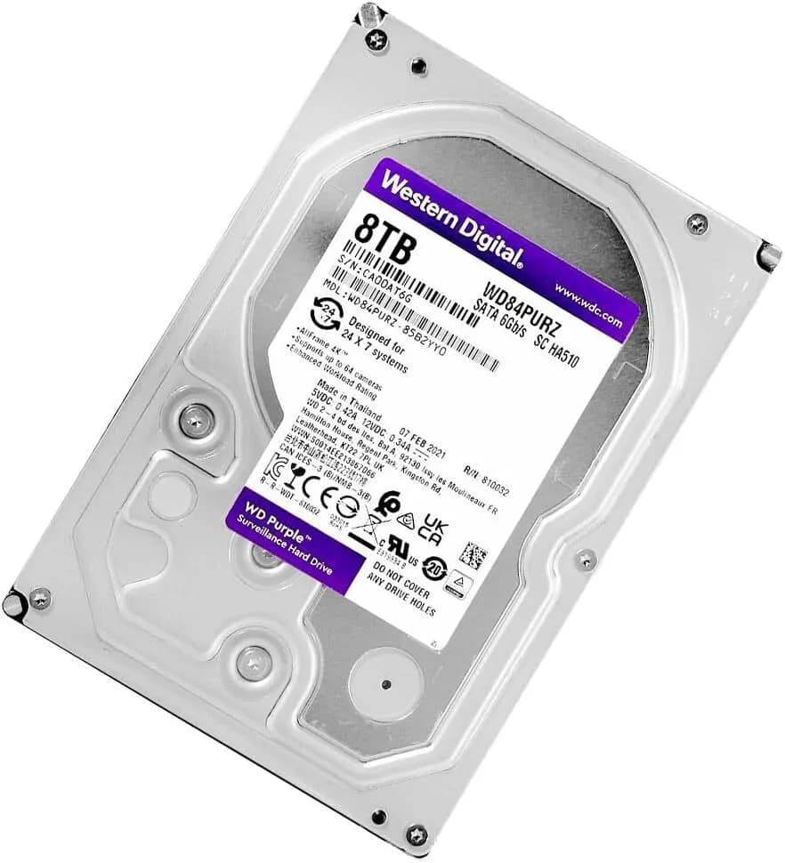 Western Digital 8TB Hard Drive for CCTV Surveillance 4