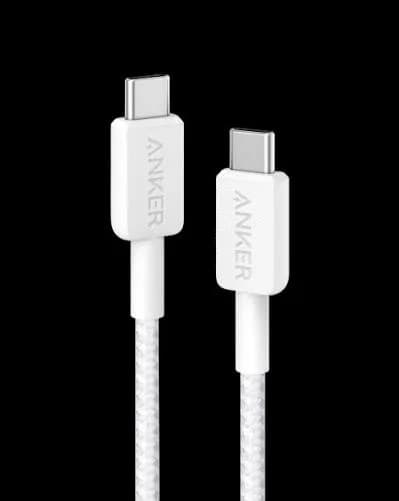 Anker 322USB-C Cable 3ft white 4