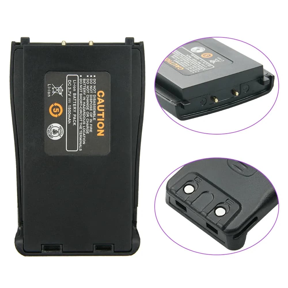 Baofeng Walkie Talkie Replacement Battery for BF-999S BF-888S BF-777S BF-666S 3