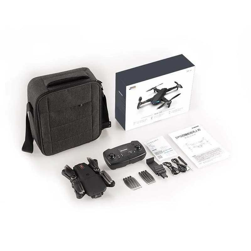 F188 Pro GPS 5G WiFi 4K Dual Camera Foldable Drone 2 Batteries 3