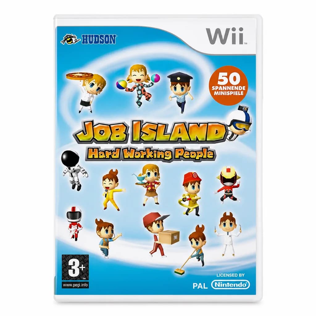 Job Island: Hard Working People – Nintendo Wii PAL