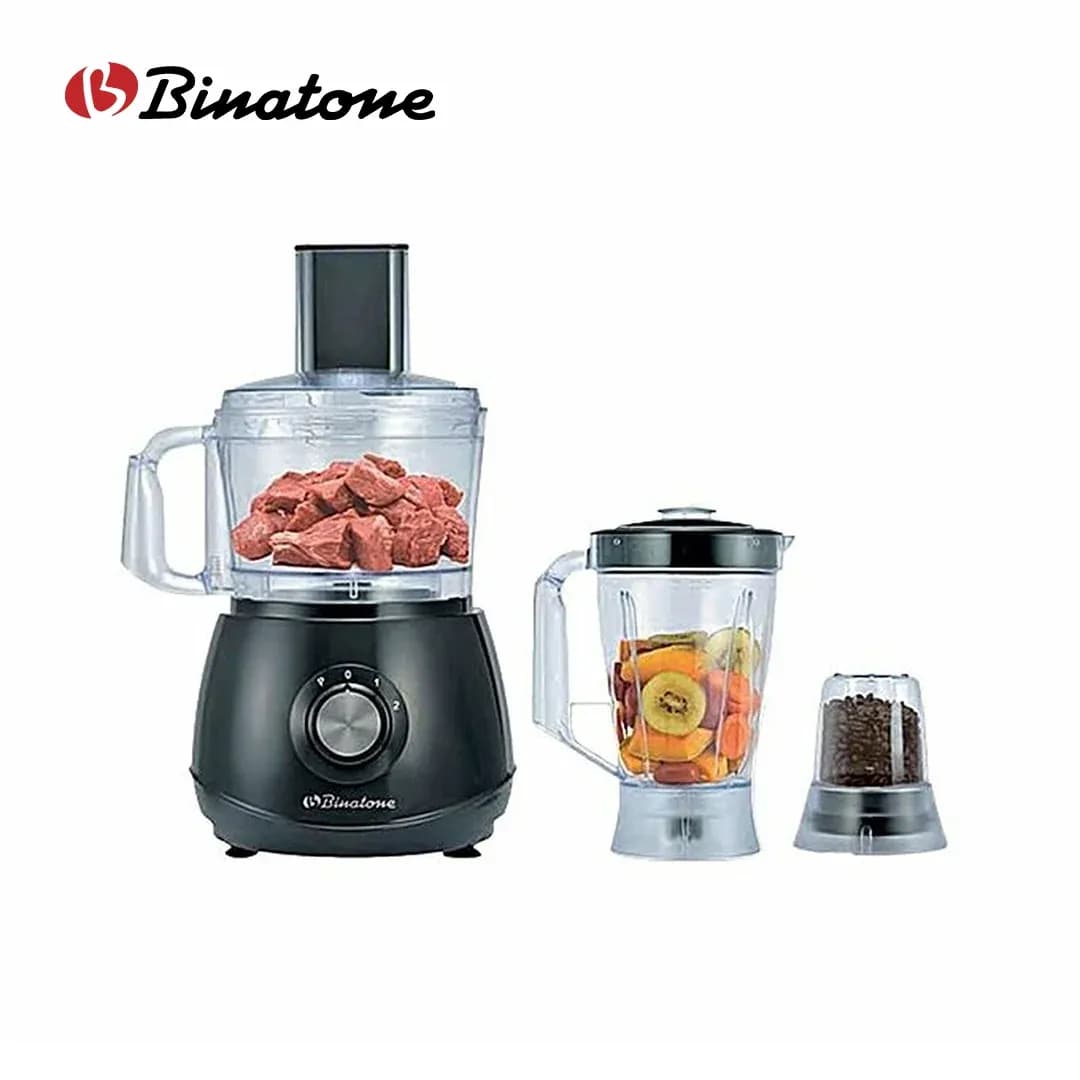 Binatone Food Processor - Fp-850 - 1.75L Jar - 1.2L Bowl - 800W 2