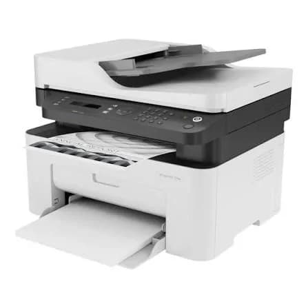 Hp Laserjet Mfp 137fnw Monochrome Multi- Function Printer 4ZB84A