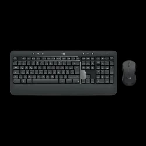 Logitech Advanced Combo Wireless Keyboard and Mouse 4