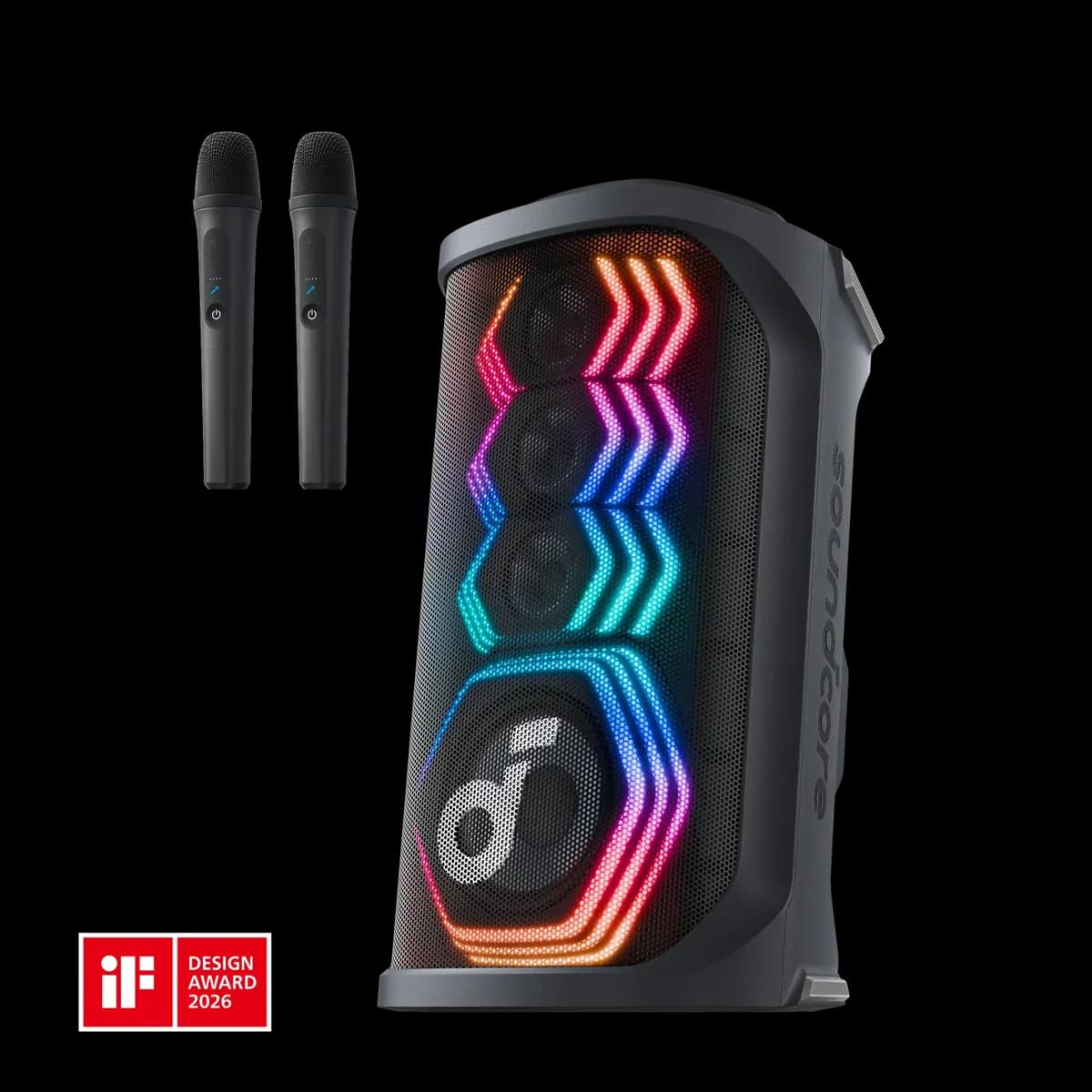 Soundcore Rave 3S 200W AI Karaoke Party Speaker 11
