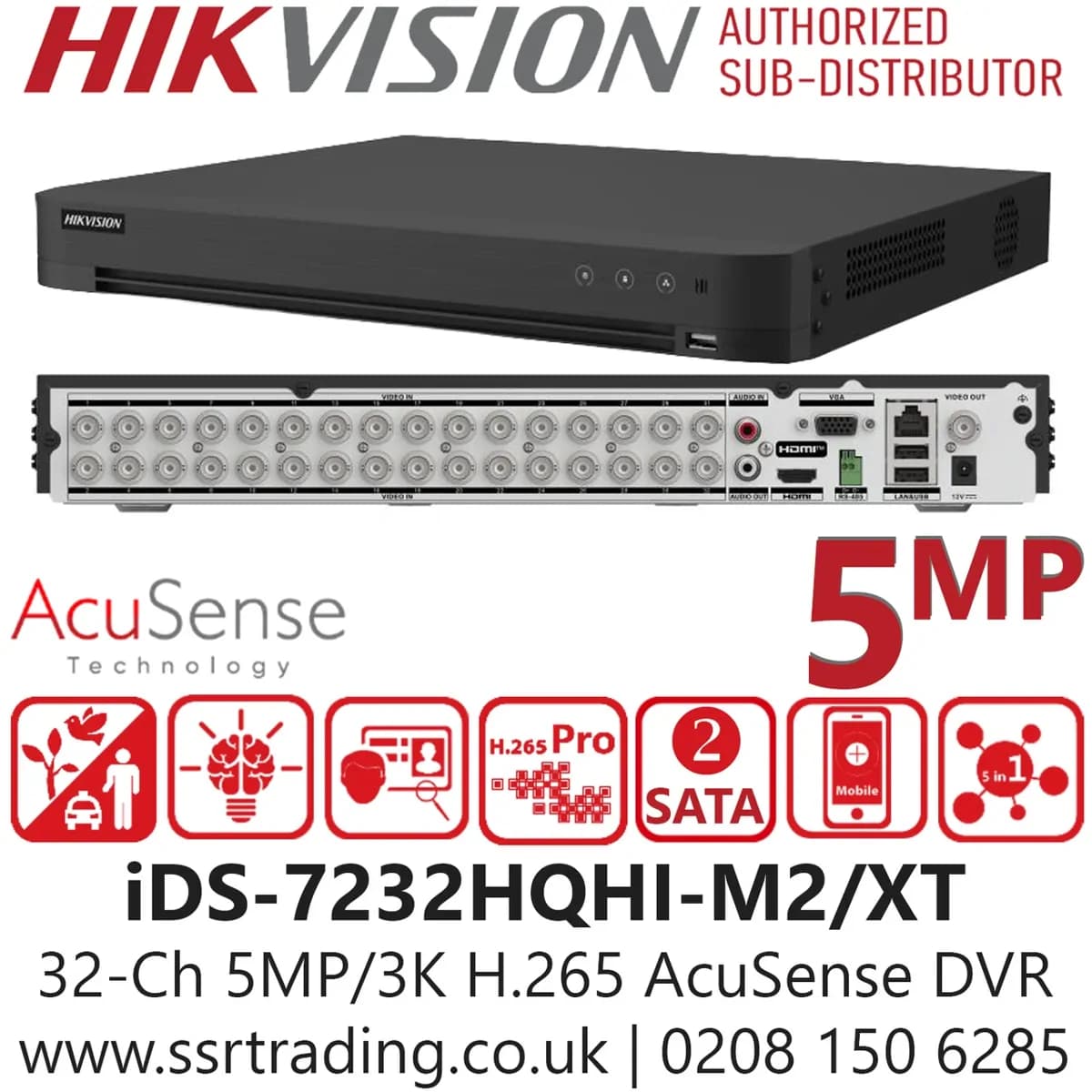 HikVision | 32 Channel Digital Video Recorder H.265 Pro+ Dvr 4